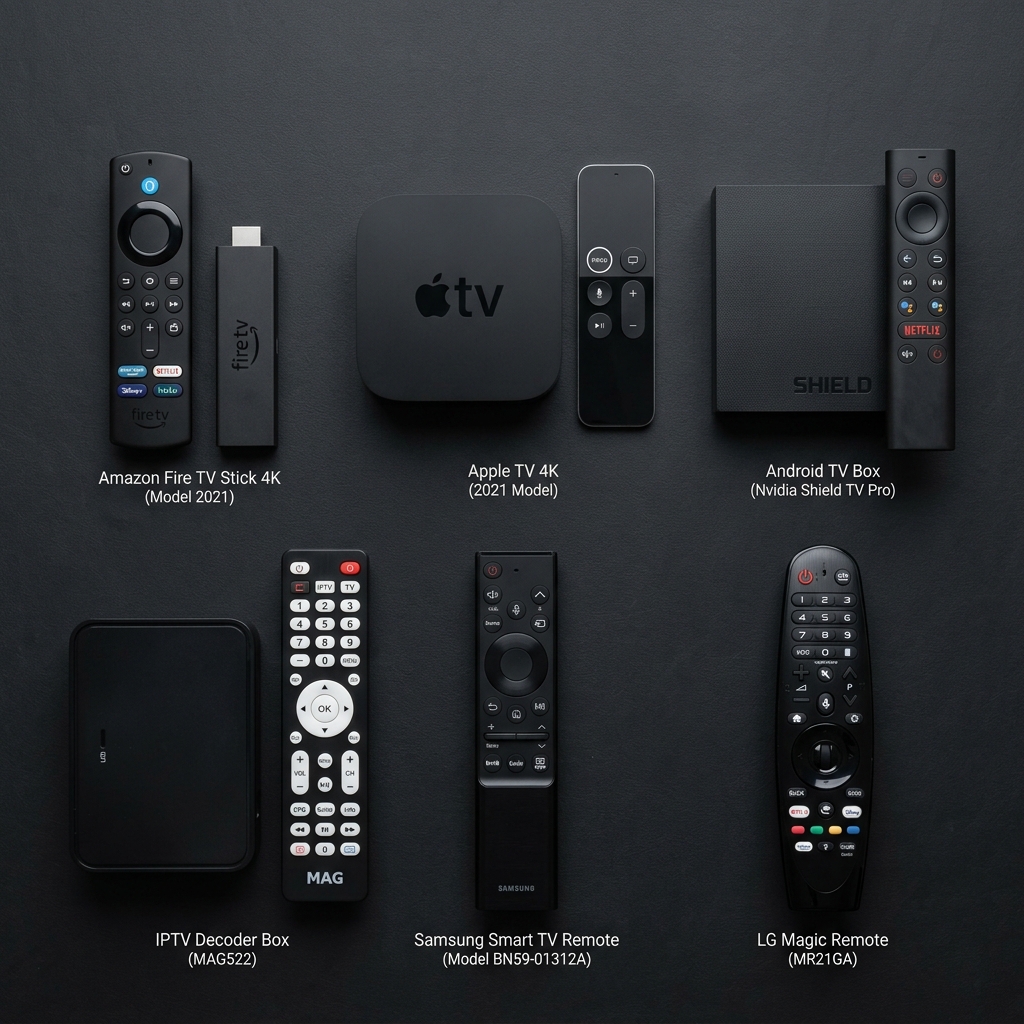 Family enjoying LuminaryTV IPTV streaming in 4K